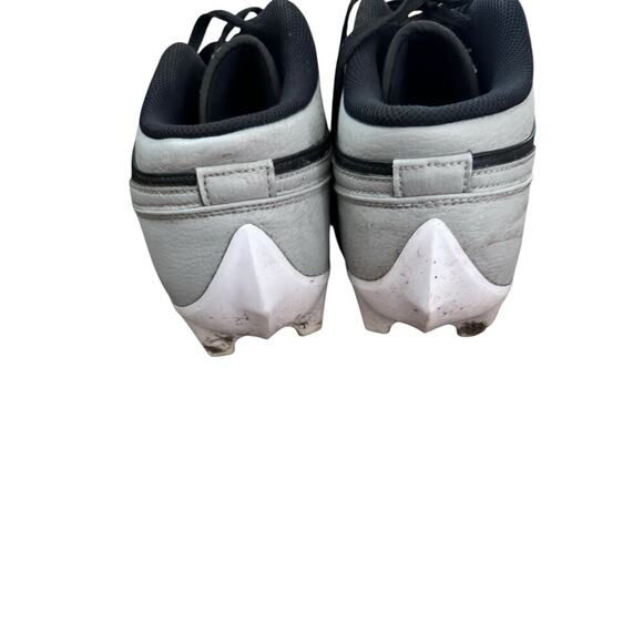 Nike Air Jordan Men's Black & Gray 1 Low TD Shadow Football Cleats Size 14 - Picture 6 of 7